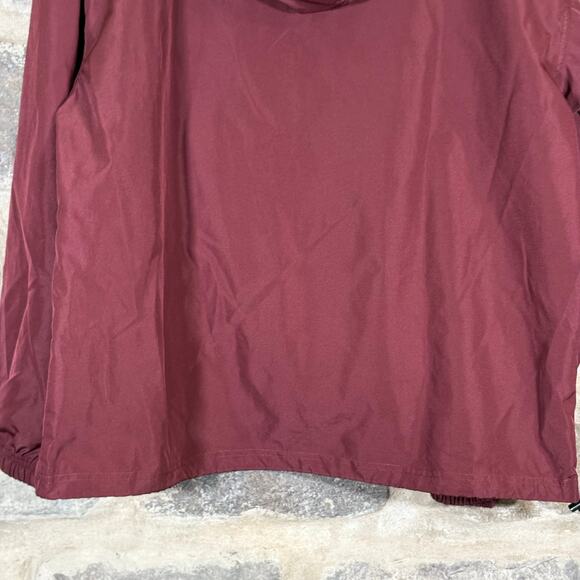 Champion Jacket Woman's Large Red Half Zip Minnesota Gophers Pull Over Light - Picture 4 of 12